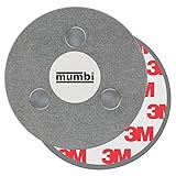 mumbi Magnet Befestigung für Rauchmelder Magnetbefestigung MIT 3 Fixier Punkten für glat...