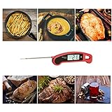 TFA Dostmann Thermo Jack Gourmet Profi-Küchenthermometer, Klappthermometer, Fleischthermo...