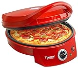 Bestron Elektrischer Grill-Pizzaofen, Viva Italia, Ober-/Unterhitze, Bis max. 180°C, 1800...