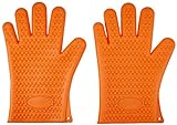 AmazonBasics - Grill-Handschuhe, Silikon, 1 Paar
