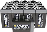 VARTA Power on Demand 9V Block (20er Pack Vorratspack - smart, flexibel und leistungsstark...