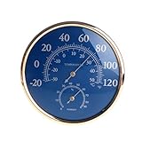 Cuigu Runder Dial Thermometer Hygrometer Mit Zeiger Temperatur Luftfeuchtigkeit Meter