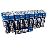 Varta Longlife Power Batterie (AA Mignon Alkaline Batterien LR6, 40er Pack)