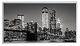 19 Bildheizung im Shop Infrarot Heizung 600 Watt New York Skyline (schwarz weiss) Fern Inf...